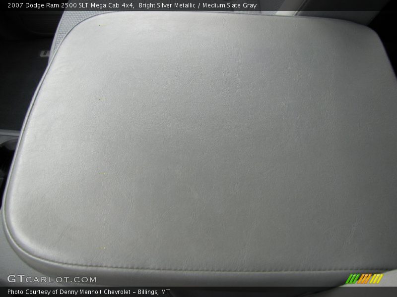 Bright Silver Metallic / Medium Slate Gray 2007 Dodge Ram 2500 SLT Mega Cab 4x4