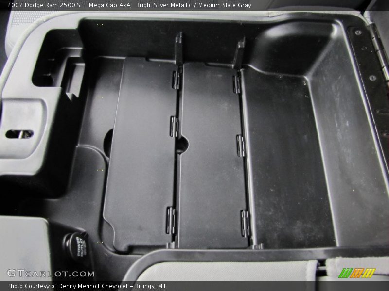 Bright Silver Metallic / Medium Slate Gray 2007 Dodge Ram 2500 SLT Mega Cab 4x4