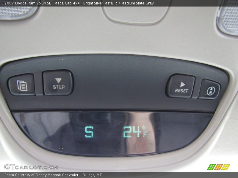 Bright Silver Metallic / Medium Slate Gray 2007 Dodge Ram 2500 SLT Mega Cab 4x4