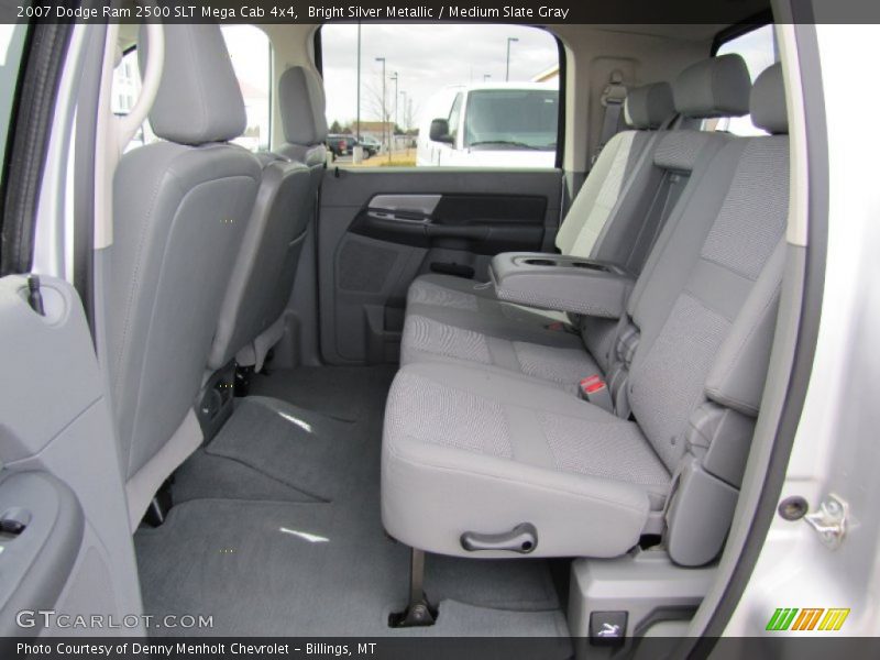 Bright Silver Metallic / Medium Slate Gray 2007 Dodge Ram 2500 SLT Mega Cab 4x4