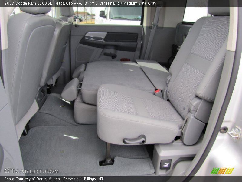 Bright Silver Metallic / Medium Slate Gray 2007 Dodge Ram 2500 SLT Mega Cab 4x4