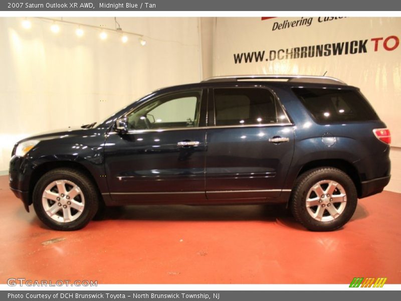 Midnight Blue / Tan 2007 Saturn Outlook XR AWD