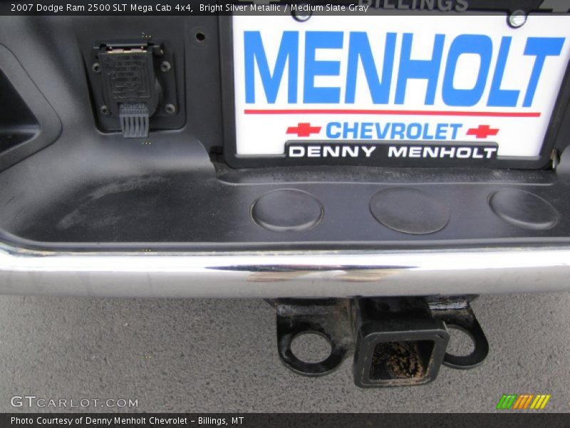 Bright Silver Metallic / Medium Slate Gray 2007 Dodge Ram 2500 SLT Mega Cab 4x4