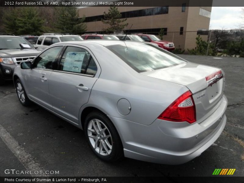  2012 Fusion SEL V6 AWD Ingot Silver Metallic