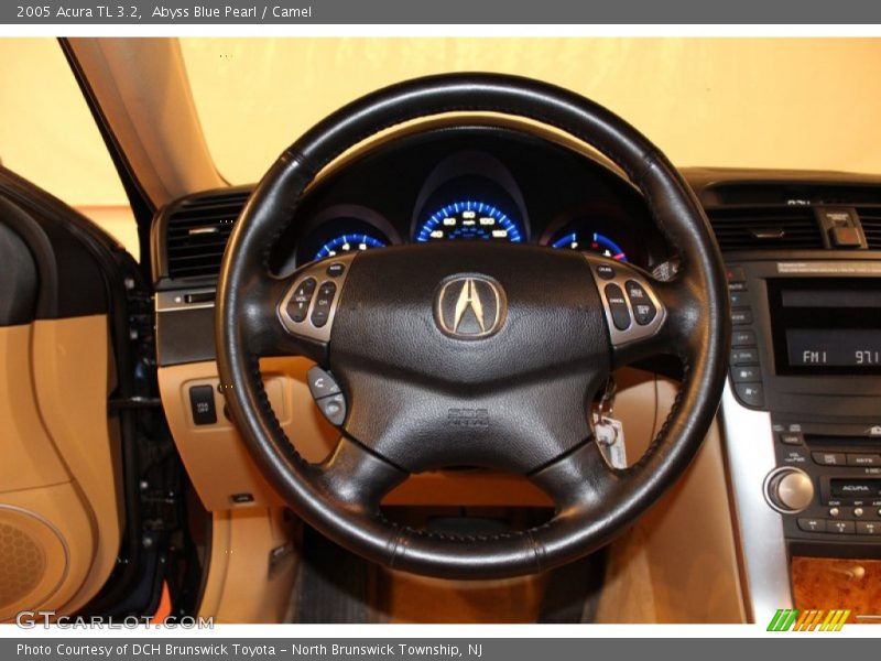 Abyss Blue Pearl / Camel 2005 Acura TL 3.2