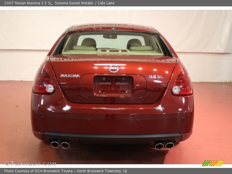 Sonoma Sunset Metallic / Cafe Latte 2007 Nissan Maxima 3.5 SL