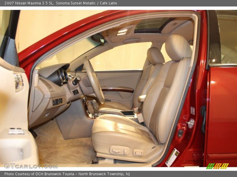 Sonoma Sunset Metallic / Cafe Latte 2007 Nissan Maxima 3.5 SL