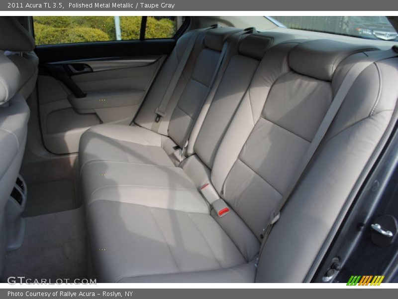 Polished Metal Metallic / Taupe Gray 2011 Acura TL 3.5