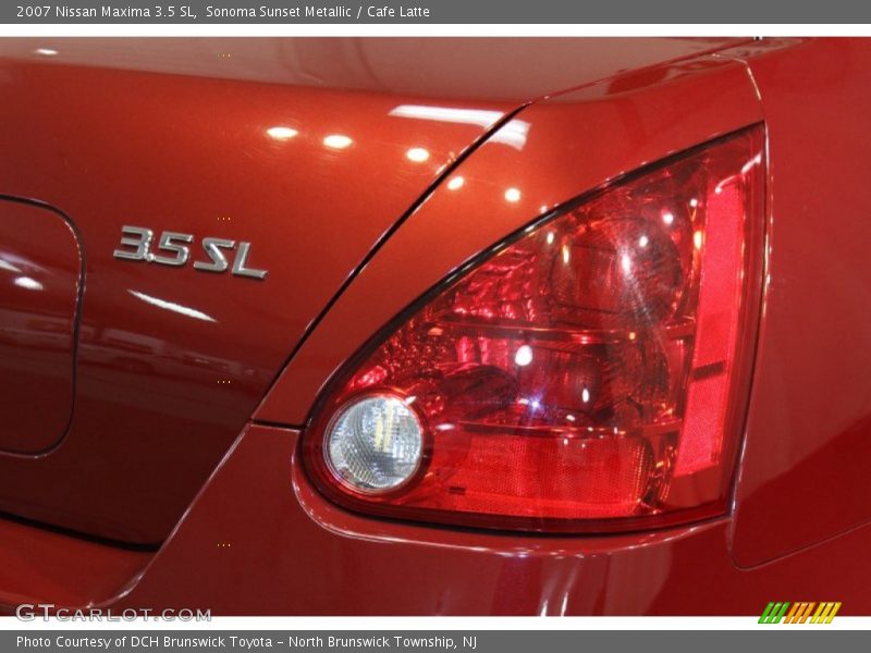 Sonoma Sunset Metallic / Cafe Latte 2007 Nissan Maxima 3.5 SL