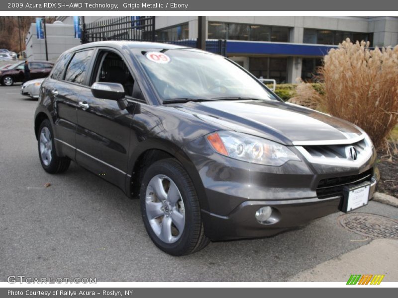 Grigio Metallic / Ebony 2009 Acura RDX SH-AWD Technology