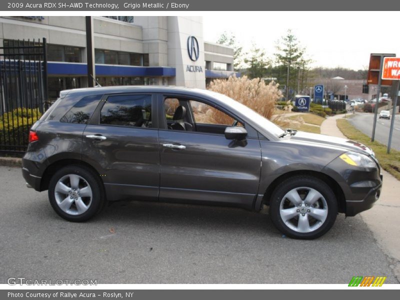 Grigio Metallic / Ebony 2009 Acura RDX SH-AWD Technology