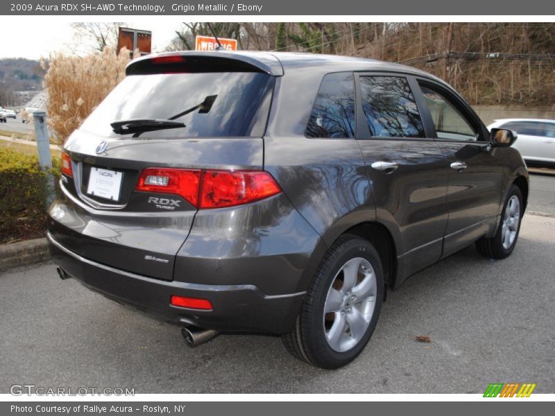 Grigio Metallic / Ebony 2009 Acura RDX SH-AWD Technology