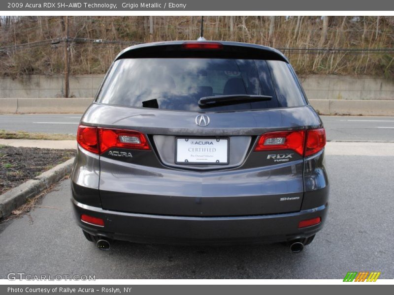 Grigio Metallic / Ebony 2009 Acura RDX SH-AWD Technology