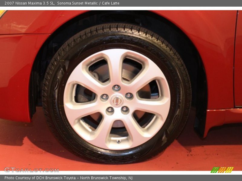 Sonoma Sunset Metallic / Cafe Latte 2007 Nissan Maxima 3.5 SL