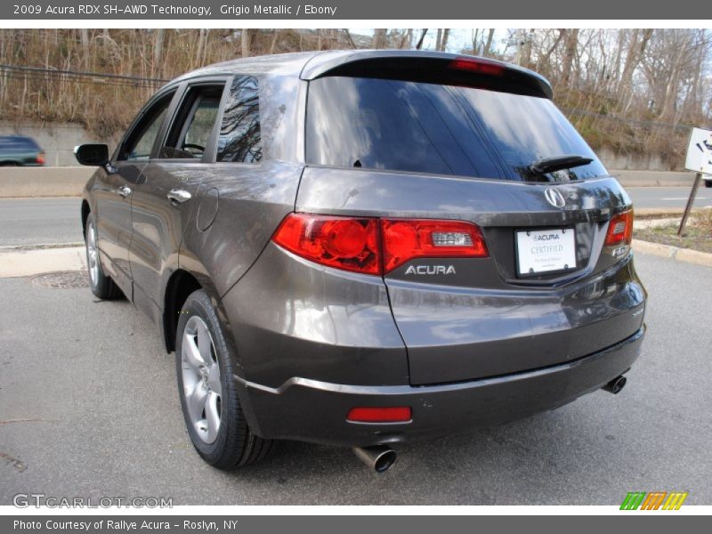 Grigio Metallic / Ebony 2009 Acura RDX SH-AWD Technology