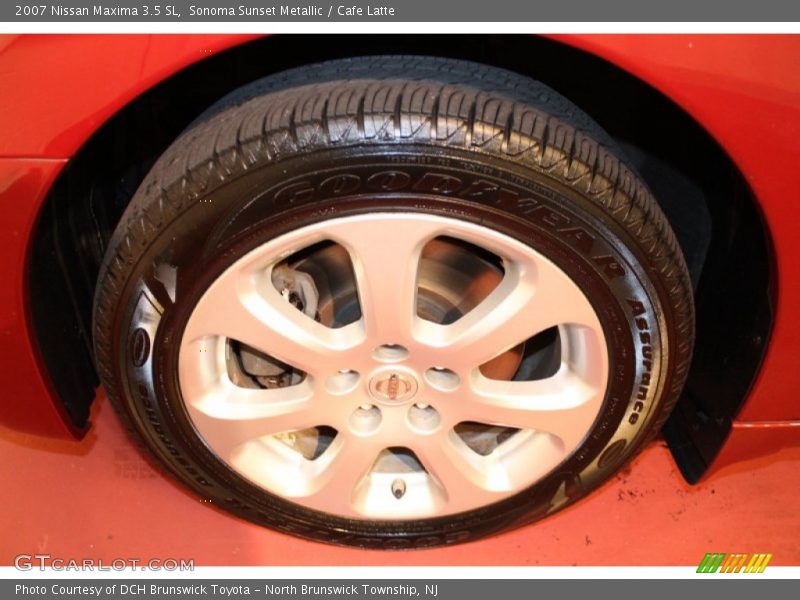 Sonoma Sunset Metallic / Cafe Latte 2007 Nissan Maxima 3.5 SL