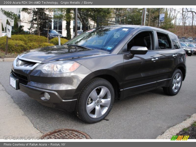 Grigio Metallic / Ebony 2009 Acura RDX SH-AWD Technology