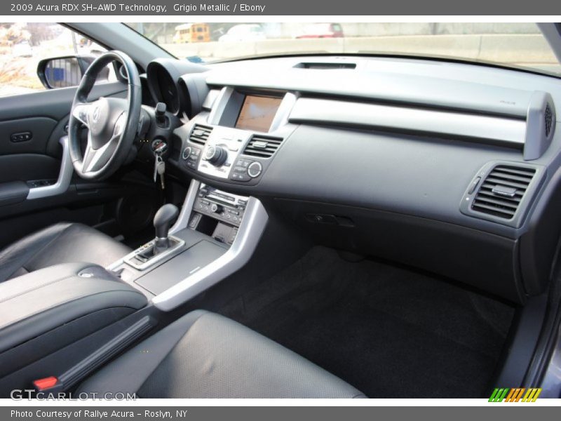 Grigio Metallic / Ebony 2009 Acura RDX SH-AWD Technology