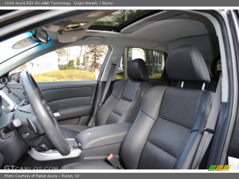Grigio Metallic / Ebony 2009 Acura RDX SH-AWD Technology