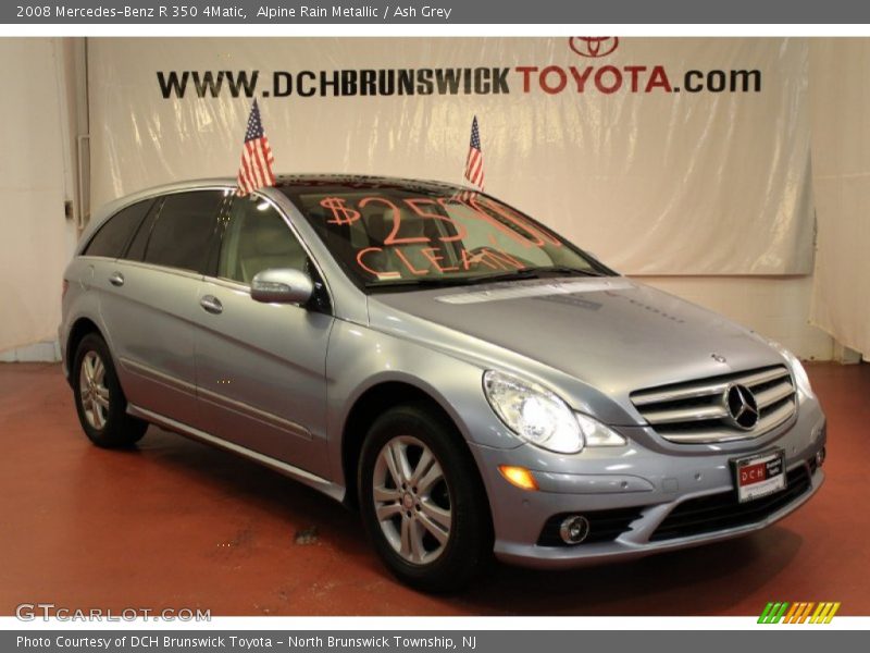 Alpine Rain Metallic / Ash Grey 2008 Mercedes-Benz R 350 4Matic