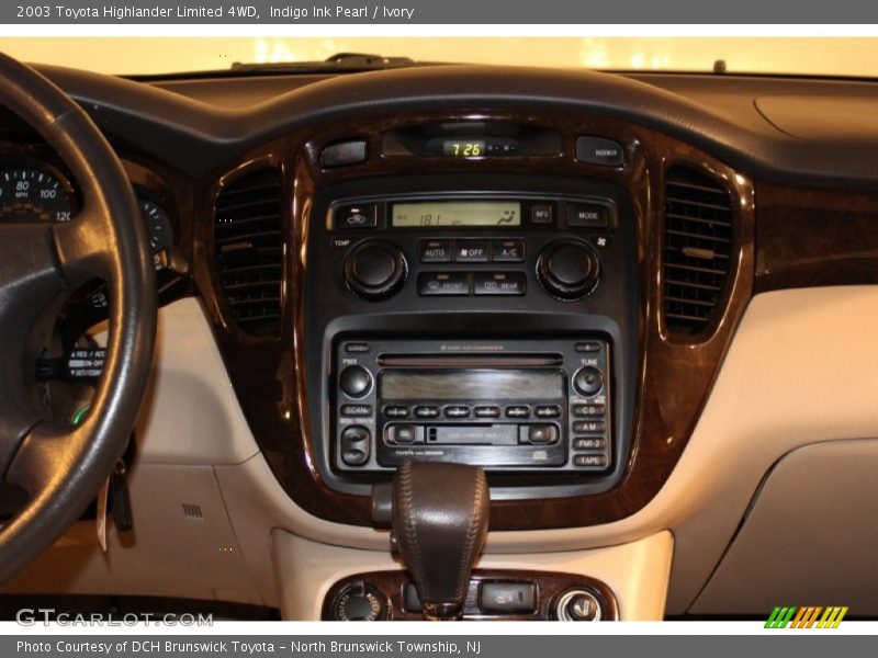 Indigo Ink Pearl / Ivory 2003 Toyota Highlander Limited 4WD