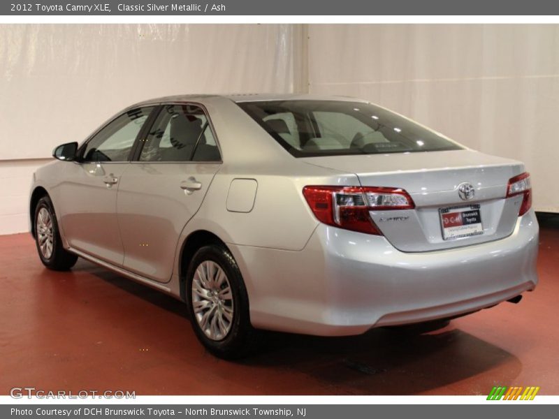 Classic Silver Metallic / Ash 2012 Toyota Camry XLE