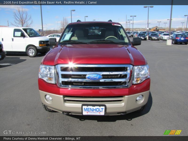 Redfire Metallic / Camel 2008 Ford Expedition EL Eddie Bauer 4x4