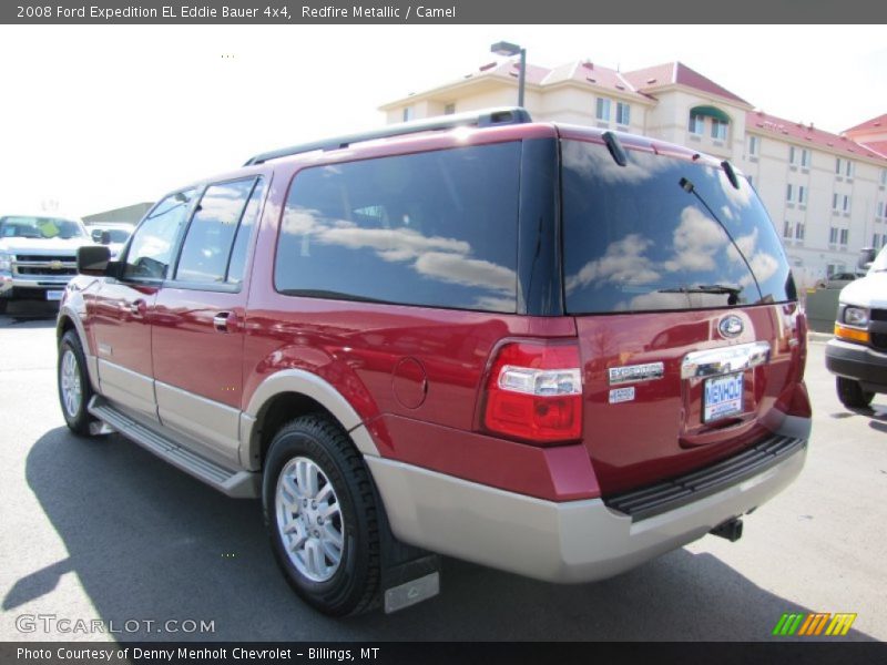 Redfire Metallic / Camel 2008 Ford Expedition EL Eddie Bauer 4x4