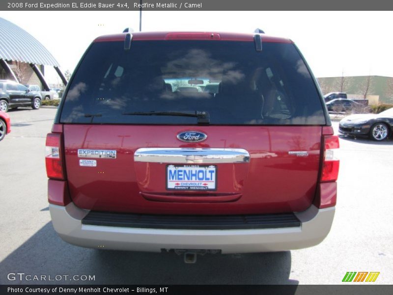 Redfire Metallic / Camel 2008 Ford Expedition EL Eddie Bauer 4x4