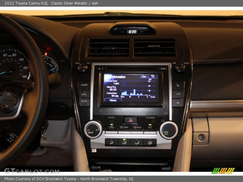 Classic Silver Metallic / Ash 2012 Toyota Camry XLE