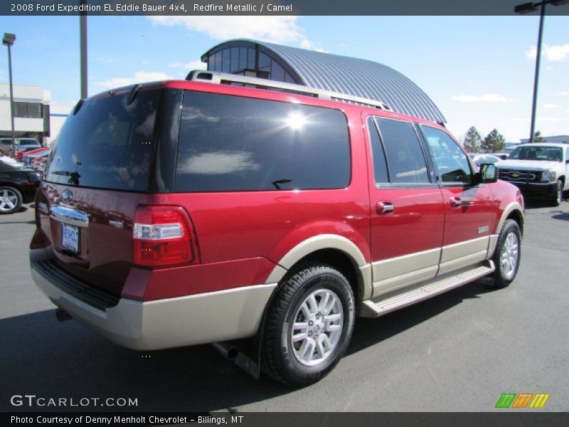 Redfire Metallic / Camel 2008 Ford Expedition EL Eddie Bauer 4x4