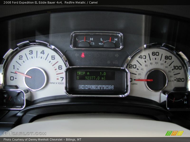 Redfire Metallic / Camel 2008 Ford Expedition EL Eddie Bauer 4x4