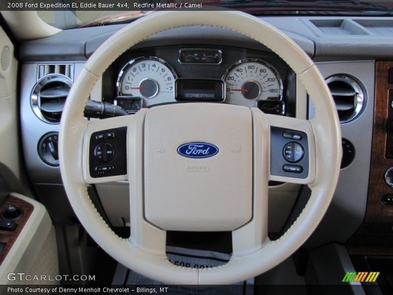 Redfire Metallic / Camel 2008 Ford Expedition EL Eddie Bauer 4x4
