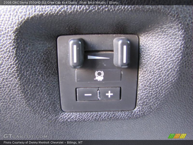 Silver Birch Metallic / Ebony 2008 GMC Sierra 3500HD SLE Crew Cab 4x4 Dually