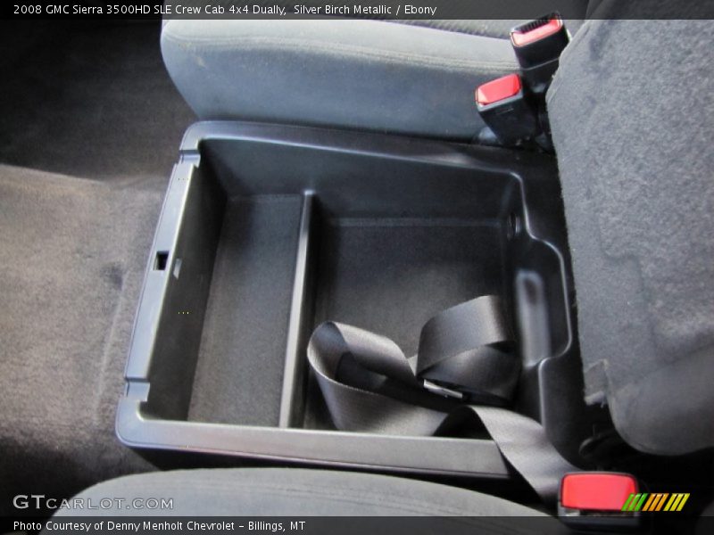 Silver Birch Metallic / Ebony 2008 GMC Sierra 3500HD SLE Crew Cab 4x4 Dually