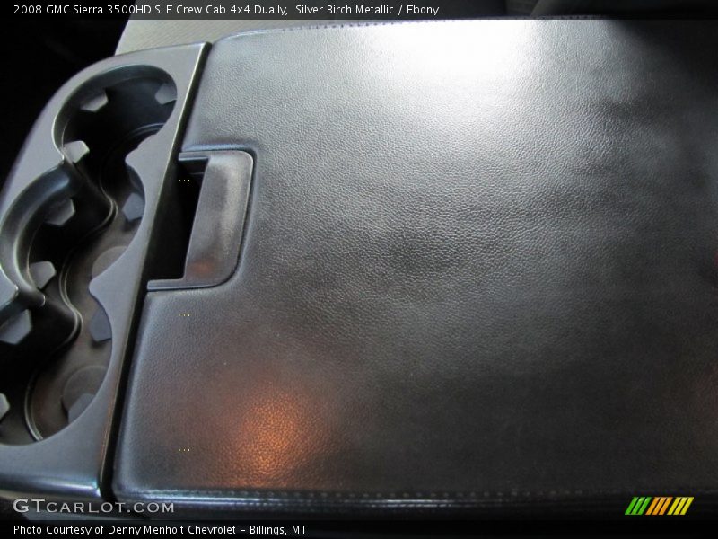 Silver Birch Metallic / Ebony 2008 GMC Sierra 3500HD SLE Crew Cab 4x4 Dually
