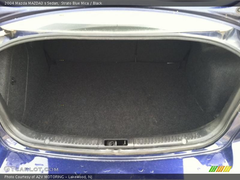 Strato Blue Mica / Black 2004 Mazda MAZDA3 s Sedan