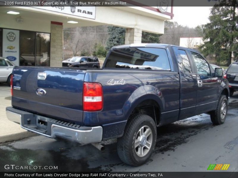  2006 F150 XLT SuperCab 4x4 True Blue Metallic