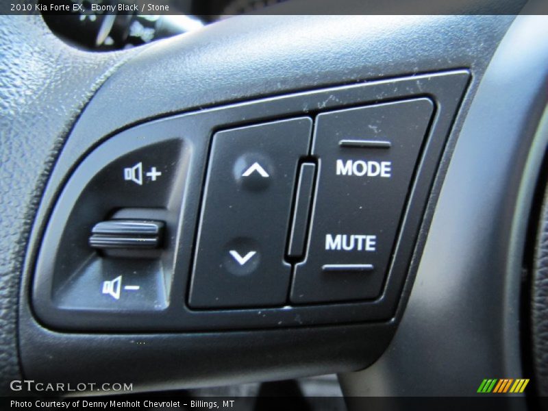 Ebony Black / Stone 2010 Kia Forte EX