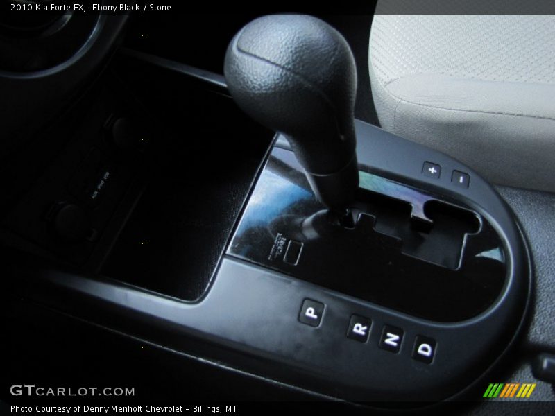 Ebony Black / Stone 2010 Kia Forte EX