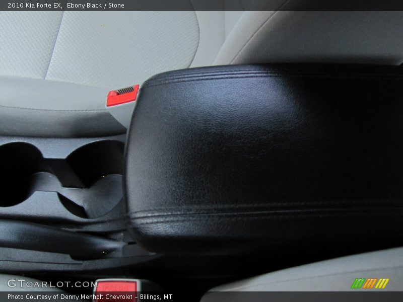 Ebony Black / Stone 2010 Kia Forte EX