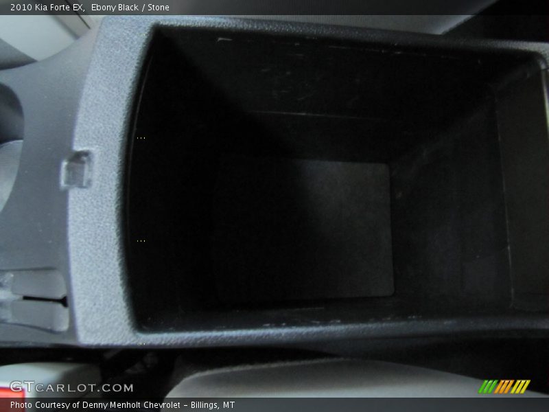 Ebony Black / Stone 2010 Kia Forte EX