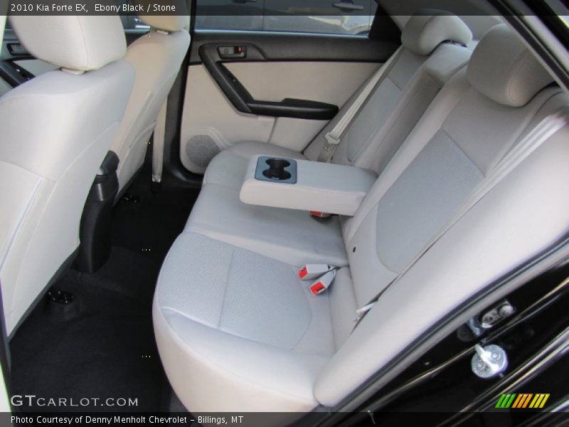 Ebony Black / Stone 2010 Kia Forte EX