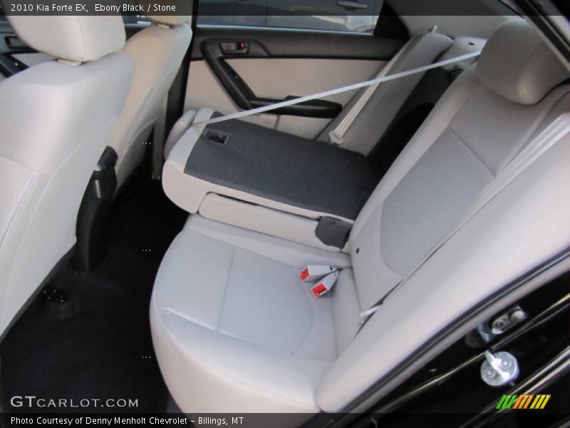 Ebony Black / Stone 2010 Kia Forte EX