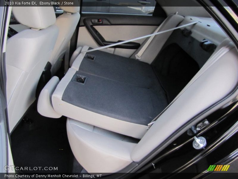 Ebony Black / Stone 2010 Kia Forte EX