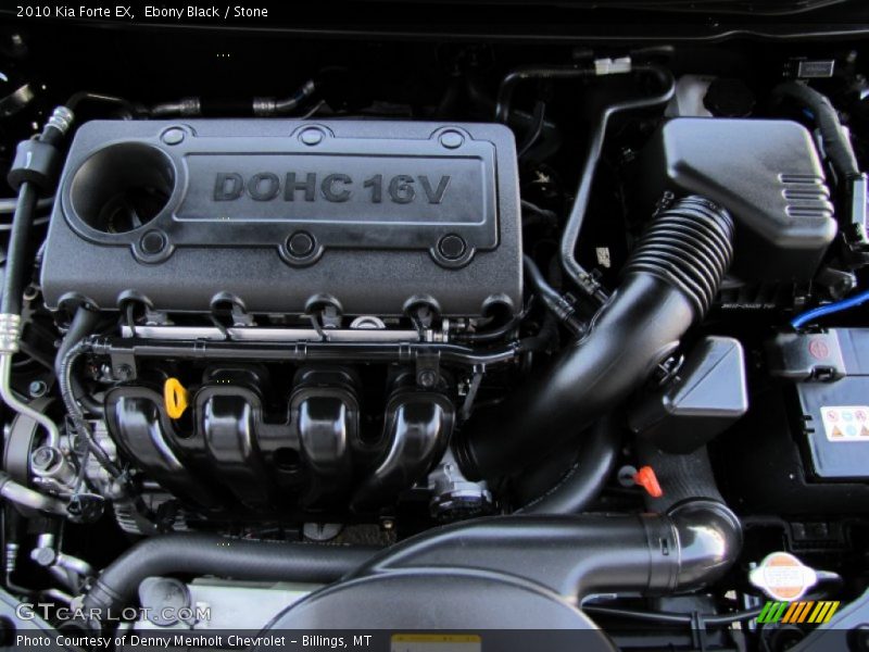 Ebony Black / Stone 2010 Kia Forte EX