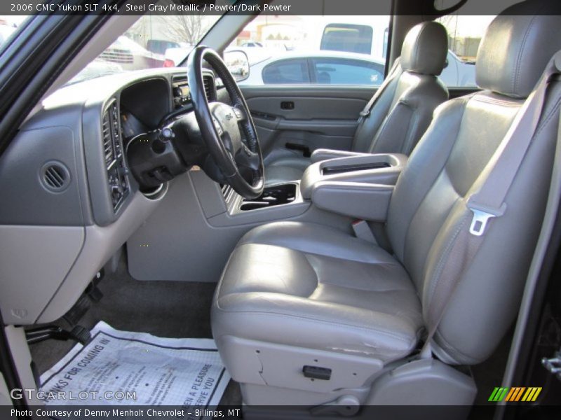 Steel Gray Metallic / Pewter/Dark Pewter 2006 GMC Yukon SLT 4x4