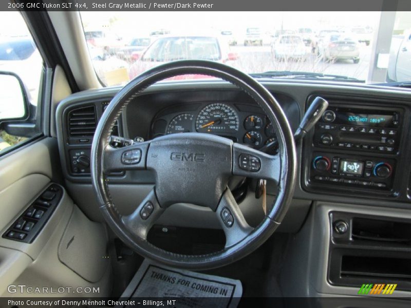 Steel Gray Metallic / Pewter/Dark Pewter 2006 GMC Yukon SLT 4x4