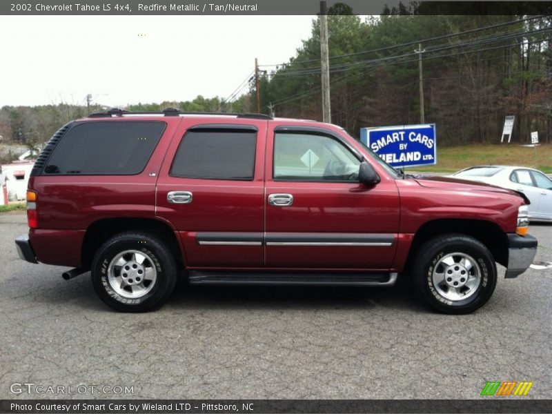 Redfire Metallic / Tan/Neutral 2002 Chevrolet Tahoe LS 4x4