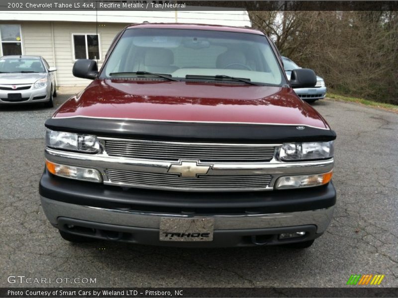 Redfire Metallic / Tan/Neutral 2002 Chevrolet Tahoe LS 4x4